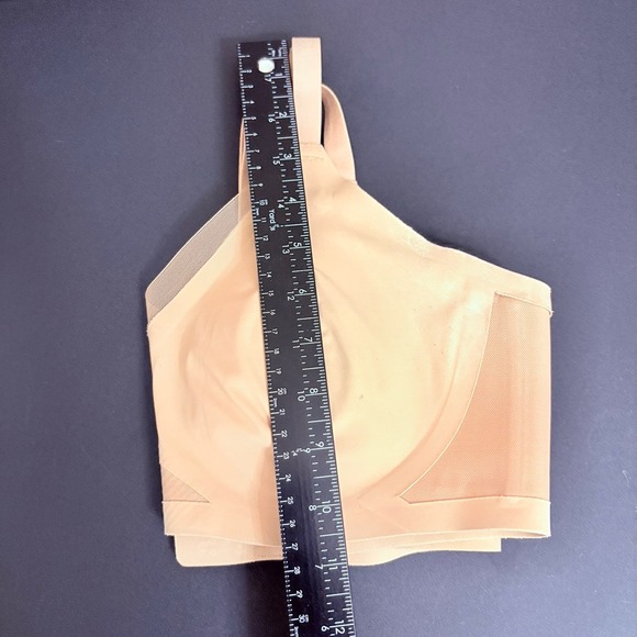 Honeylove Womens Crossover Wireless Bra Size Medium Sand Ethical Stretch - Picture 11 of 11